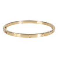 Cartier Yellow Gold  Small Model Love Bracelet pv