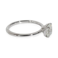 Tiffany & Co. 1.3 ct Cut Cornered Square Cut Diamond Tiffany True Solitaire sv
