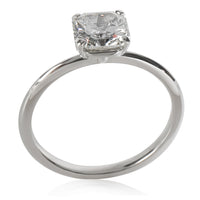 Tiffany & Co. 1.3 ct Cut Cornered Square Cut Diamond Tiffany True Solitaire bv