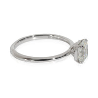 Tiffany & Co. 1.3 ct Cut Cornered Square Cut Diamond Tiffany True Solitaire sv