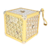 Goyard Gold ine Canvas De Trunk Bag Handbag pv