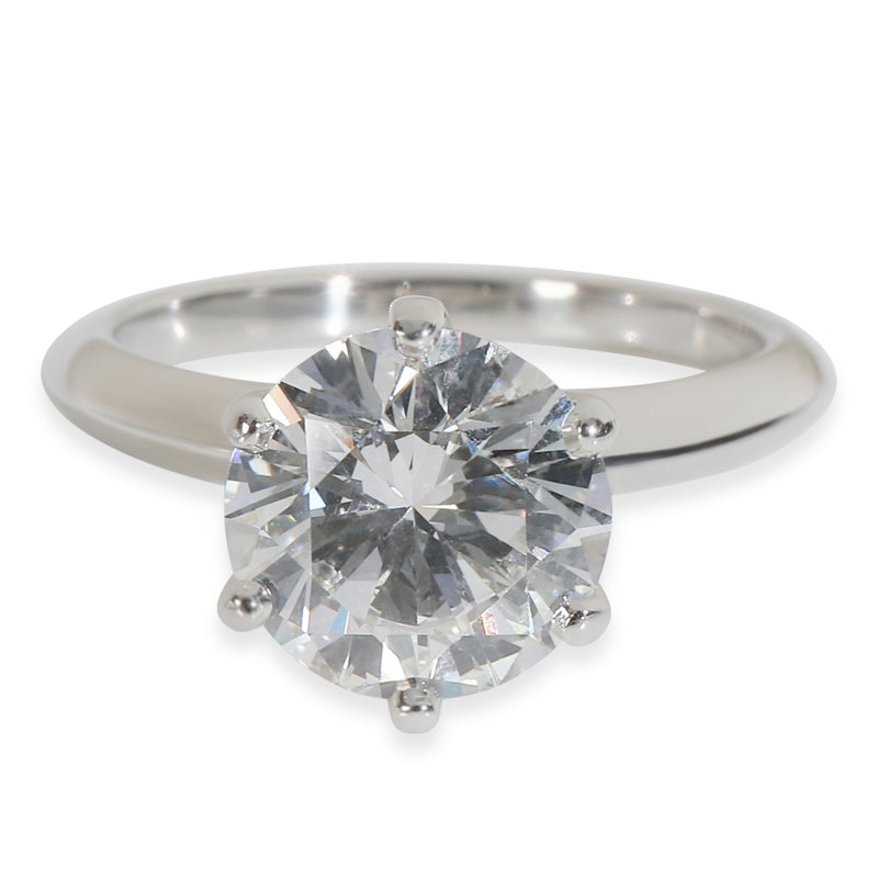 Tiffany & Co. 2.56 ct Round Brilliant Diamond Engagement Ring fv