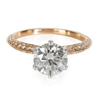 Tiffany & Co. 1.74 ct Round Brilliant Diamond Tiffany Setting Engagement Ring fv