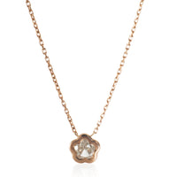 myGemma Rose Gold Diamond Flower Pendant fv