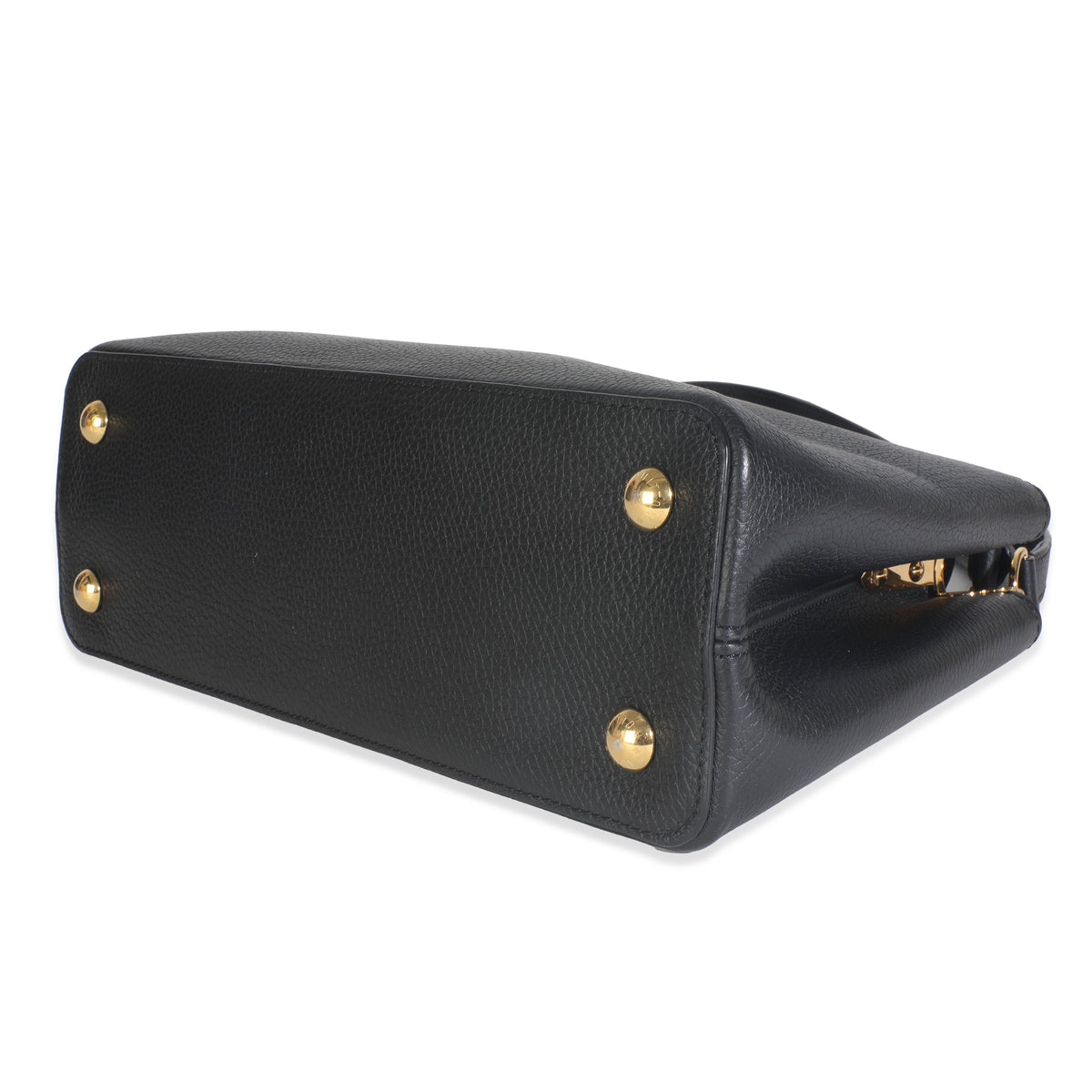 Louis Vuitton Black Taurillon Flower Crown Capucines MM Handbag box