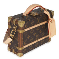 Louis Vuitton Monogram Canvas Handle Trunk Handbag pv