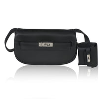 Hermès Black Swift Kelly Moove PHW Handbag fv