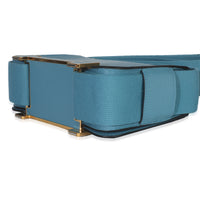 Hermès Bleu Jean Chevre Mysore Geta GHW Handbag box