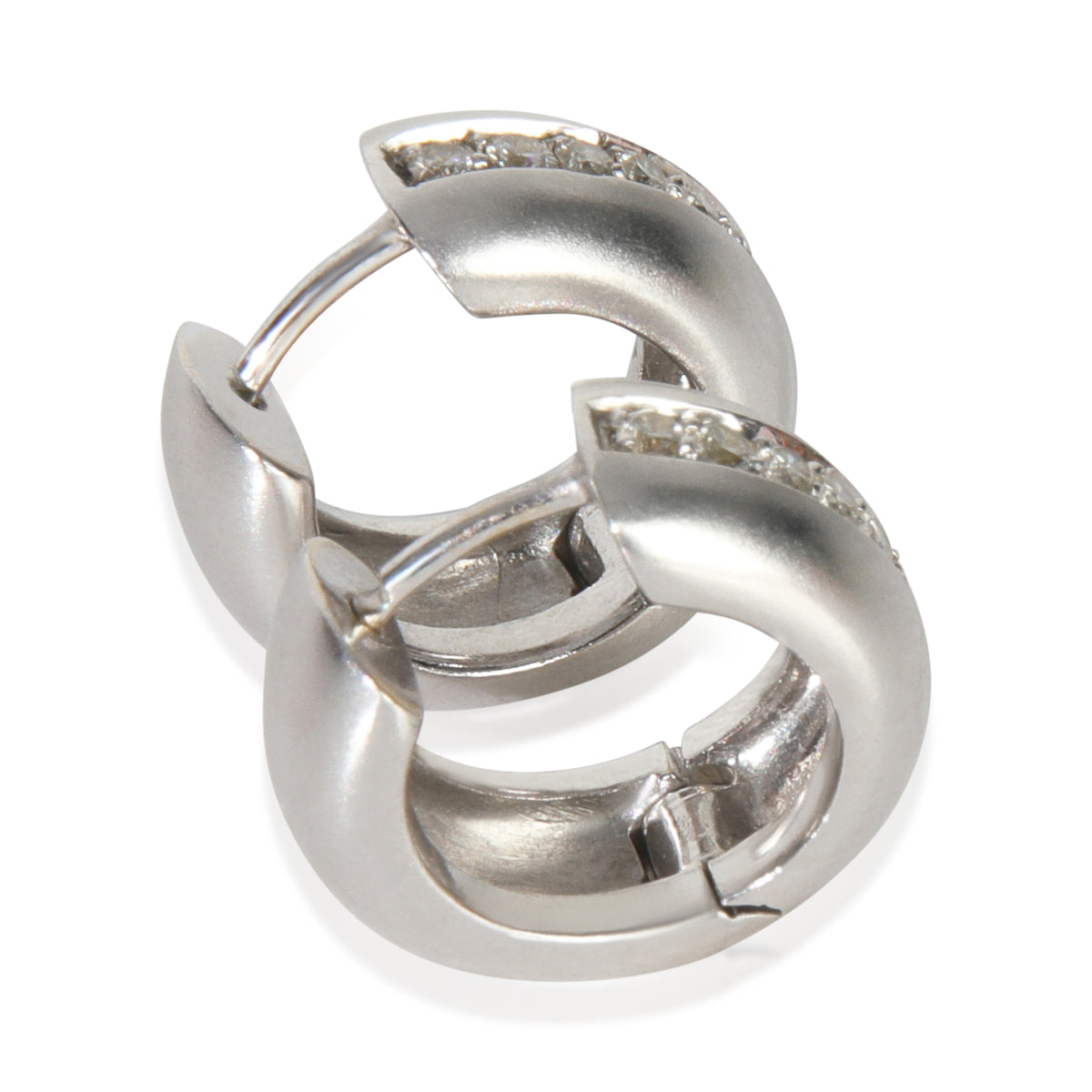 H. Stern White Gold Diamond Earrings pv