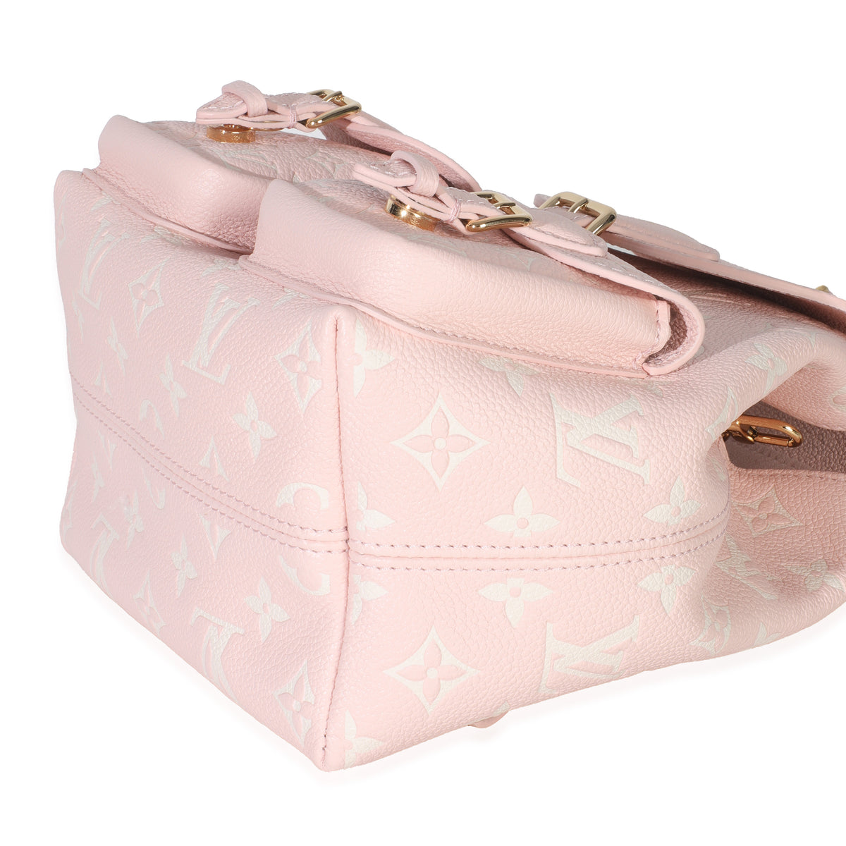 Louis Vuitton Pink Opale Monogram Empreinte Backup Backpack Handbag box