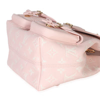 Louis Vuitton Pink Opale Monogram Empreinte Backup Backpack Handbag box