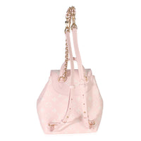 Louis Vuitton Pink Opale Monogram Empreinte Backup Backpack Handbag bv