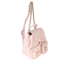 Louis Vuitton Pink Opale Monogram Empreinte Backup Backpack Handbag pv