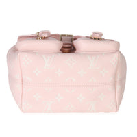 Louis Vuitton Pink Opale Monogram Empreinte Backup Backpack Handbag stamp