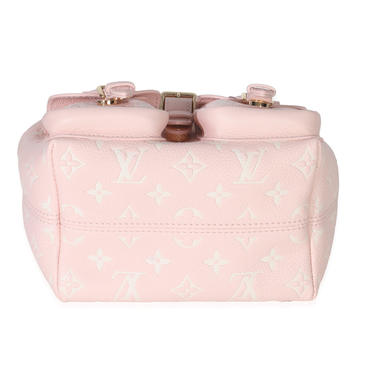 Louis Vuitton Pink Opale Monogram Empreinte Backup Backpack Handbag stamp