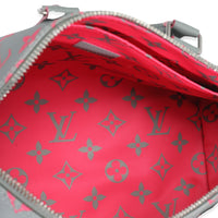 Louis Vuitton Grey Pink Monogram Glow Up Keepall Bandouliere 35 Handbag av