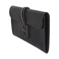 Hermès Black Swift Lizard Jige Elan Touch 29 Handbag sv