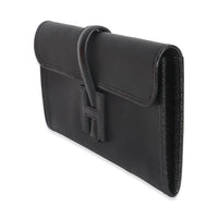 Hermès Black Swift Lizard Jige Elan Touch 29 Handbag sv