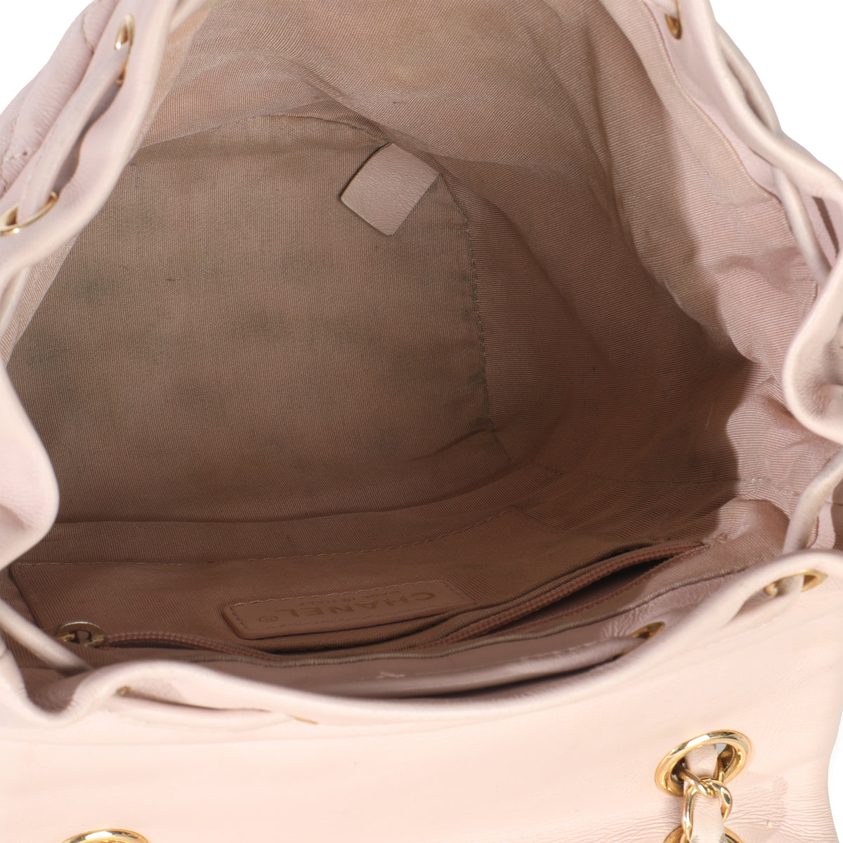 Chanel Light Pink Quilted Lambskin Small Urban Spirit Backpack Handbag av