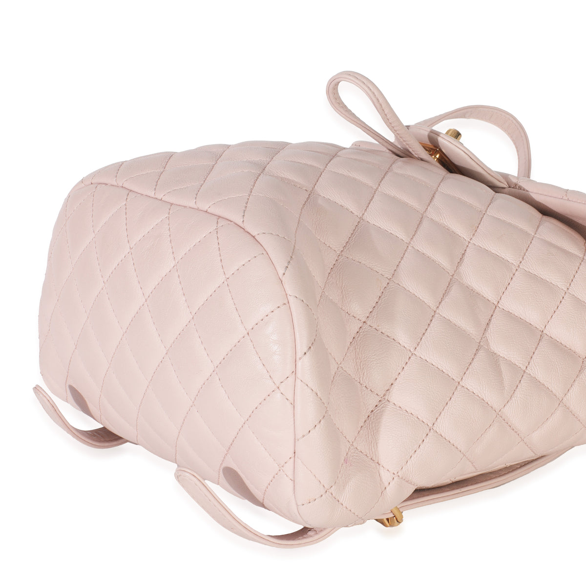 Chanel Light Pink Quilted Lambskin Small Urban Spirit Backpack Handbag box