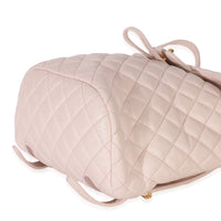 Chanel Light Pink Quilted Lambskin Small Urban Spirit Backpack Handbag box