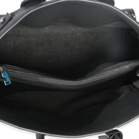 Saint Laurent Grey Grained Calfskin Small Souple Sac De Jour Handbag ad1