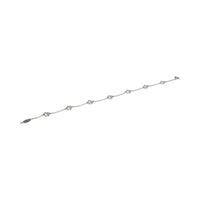 Tiffany & Co. Platinum Diamond Elsa Peretti Diamond By The Yard Bracelet bv