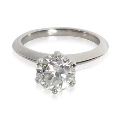 Tiffany & Co. 1.91 ct Round Brilliant Diamond Engagement Ring fv