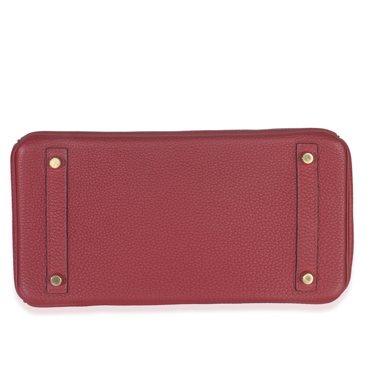 Hermès Rouge Grenat Togo Birkin 30 GHW Handbag stamp