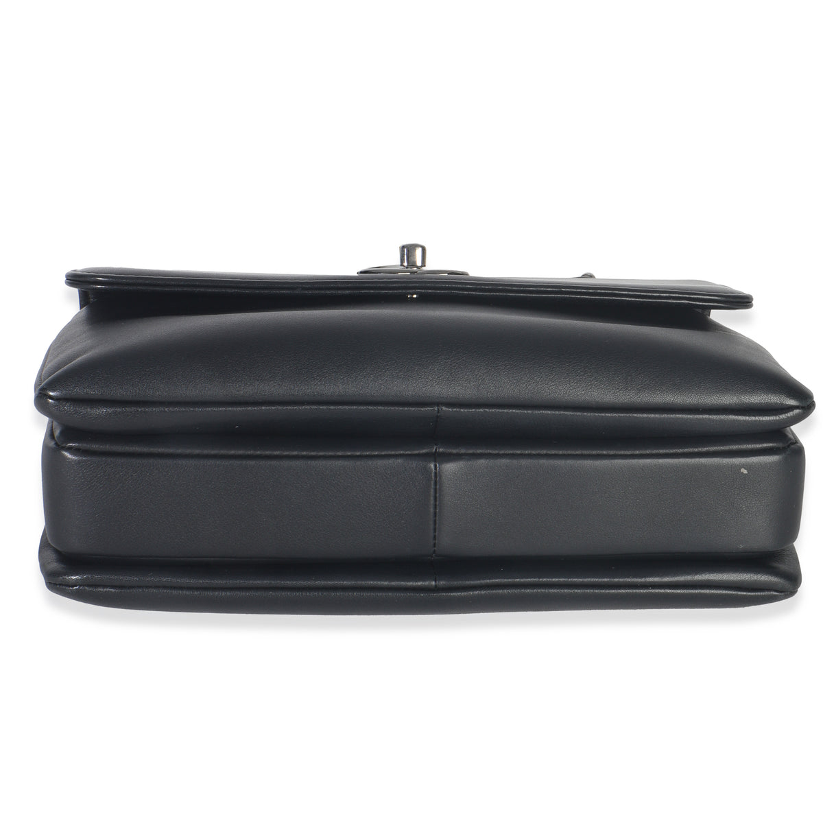 Chanel Black Calfskin Smooth Small Trendy CC Flap Bag Handbag box