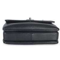 Chanel Black Calfskin Smooth Small Trendy CC Flap Bag Handbag box