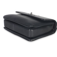 Chanel Black Calfskin Smooth Small Trendy CC Flap Bag Handbag clasp