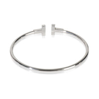 Tiffany & Co. White Gold Diamond Tiffany T Wire Bracelet pv