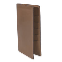Hermès Vintage Taupe Swift MC² Fleming Wallet Handbag stamp