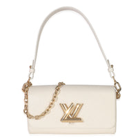 Louis Vuitton Quartz White Epi Twist West Handbag fv
