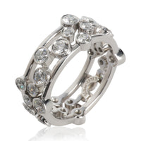 Tiffany & Co. Platinum Diamond Bubbles Ring bv