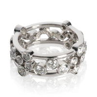 Tiffany & Co. Platinum Diamond Bubbles Ring fv