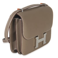 Hermès Etoupe Epsom Constance 18 PHW Handbag pv