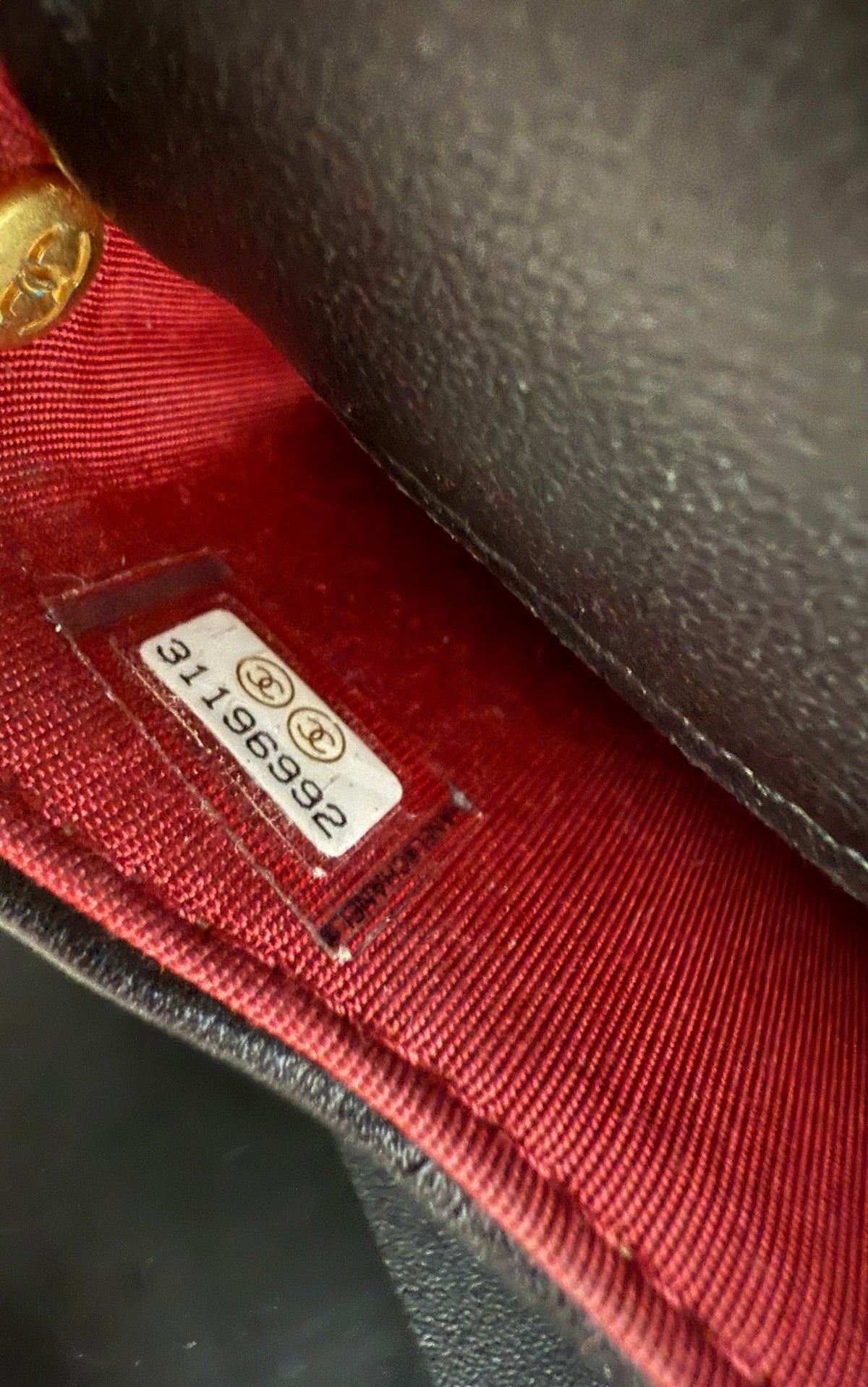 Chanel Black Quilted Calfskin About Pearls Card Holder With Chain Handbag ad4