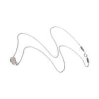 Tiffany & Co. Platinum Diamond Elsa Peretti Bean Pendant pv