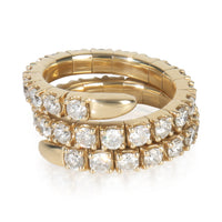 myGemma 4.07 ctw Yellow Gold Lab Grown Diamond Ring fv