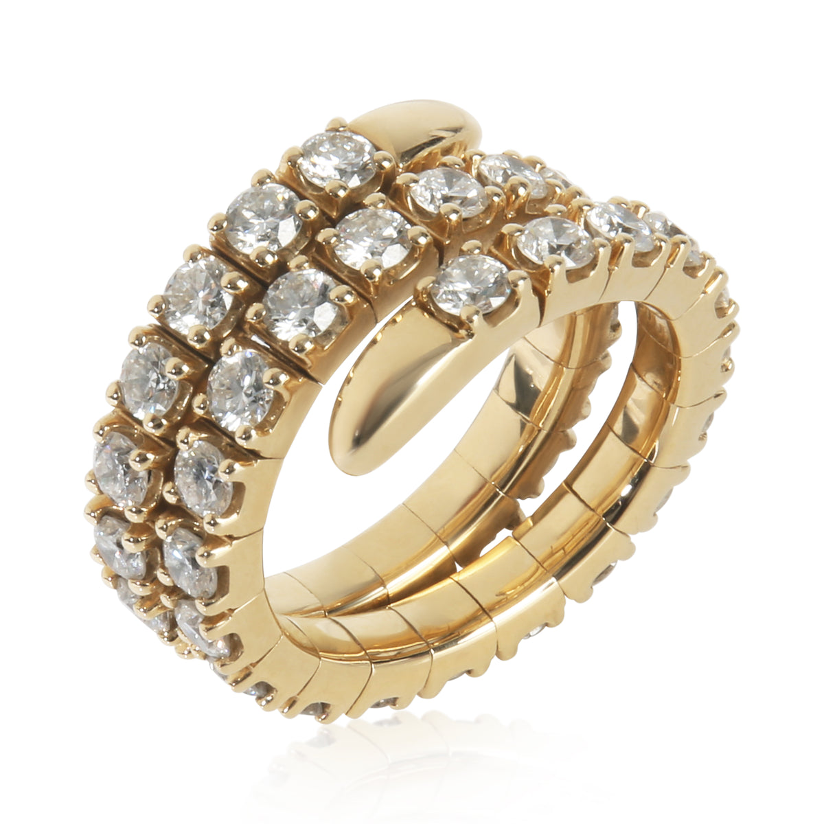 myGemma 4.07 ctw Yellow Gold Lab Grown Diamond Ring pv