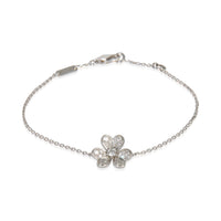 Van Cleef & Arpels White Gold Diamond Mini Model Frivole Bracelet fv