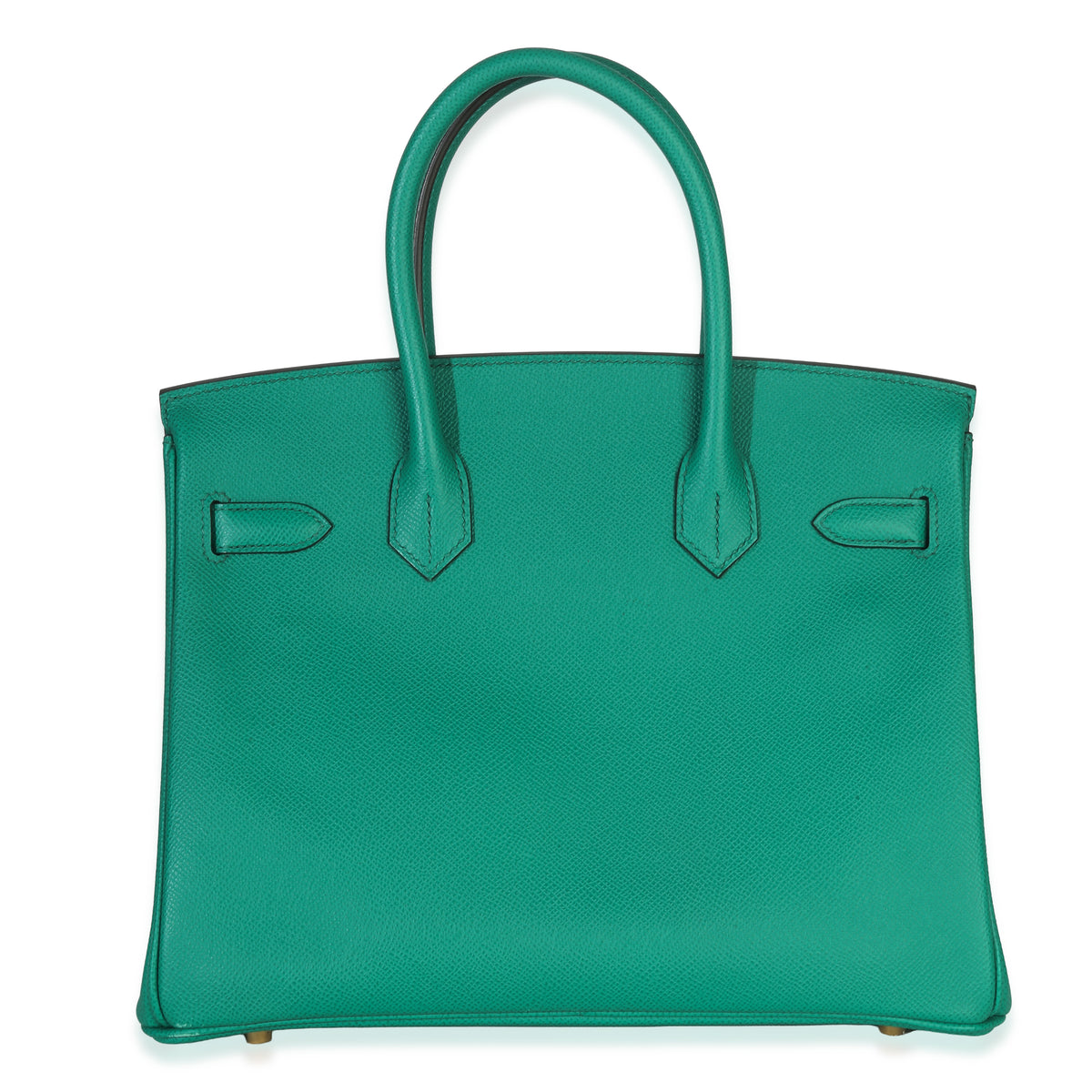 Hermès Vert Jade Epsom Birkin 30 GHW Handbag bv