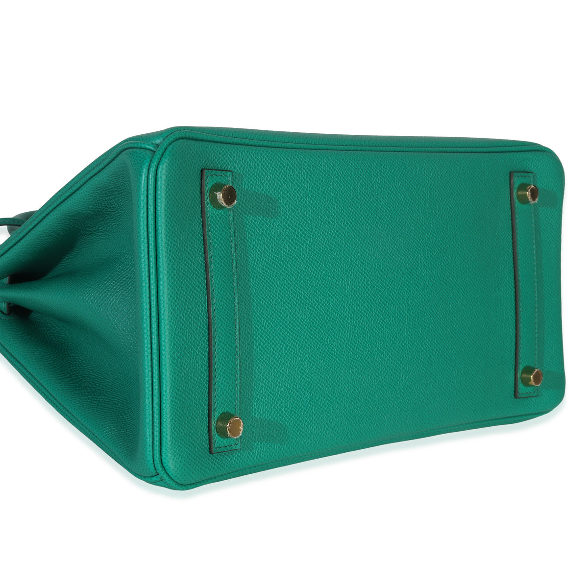 Hermès Vert Jade Epsom Birkin 30 GHW Handbag clasp