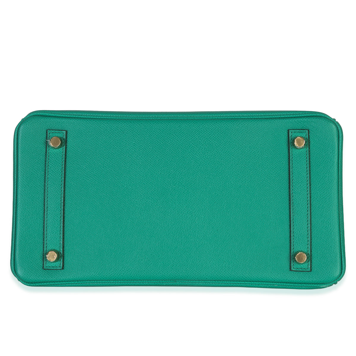 Hermès Vert Jade Epsom Birkin 30 GHW Handbag stamp