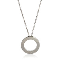 Cartier White Gold  Love Necklace av