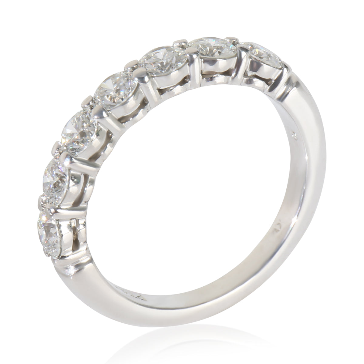 Tiffany & Co. Platinum Diamond Tiffany Forever Band av