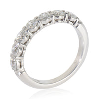 Tiffany & Co. Platinum Diamond Tiffany Forever Band av