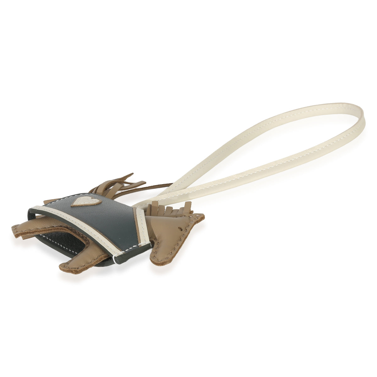 Hermès Beige Marfa Craie Vert Mangrove Milo Lambskin Grigri Rodeo Robeo Coeur PM ad2